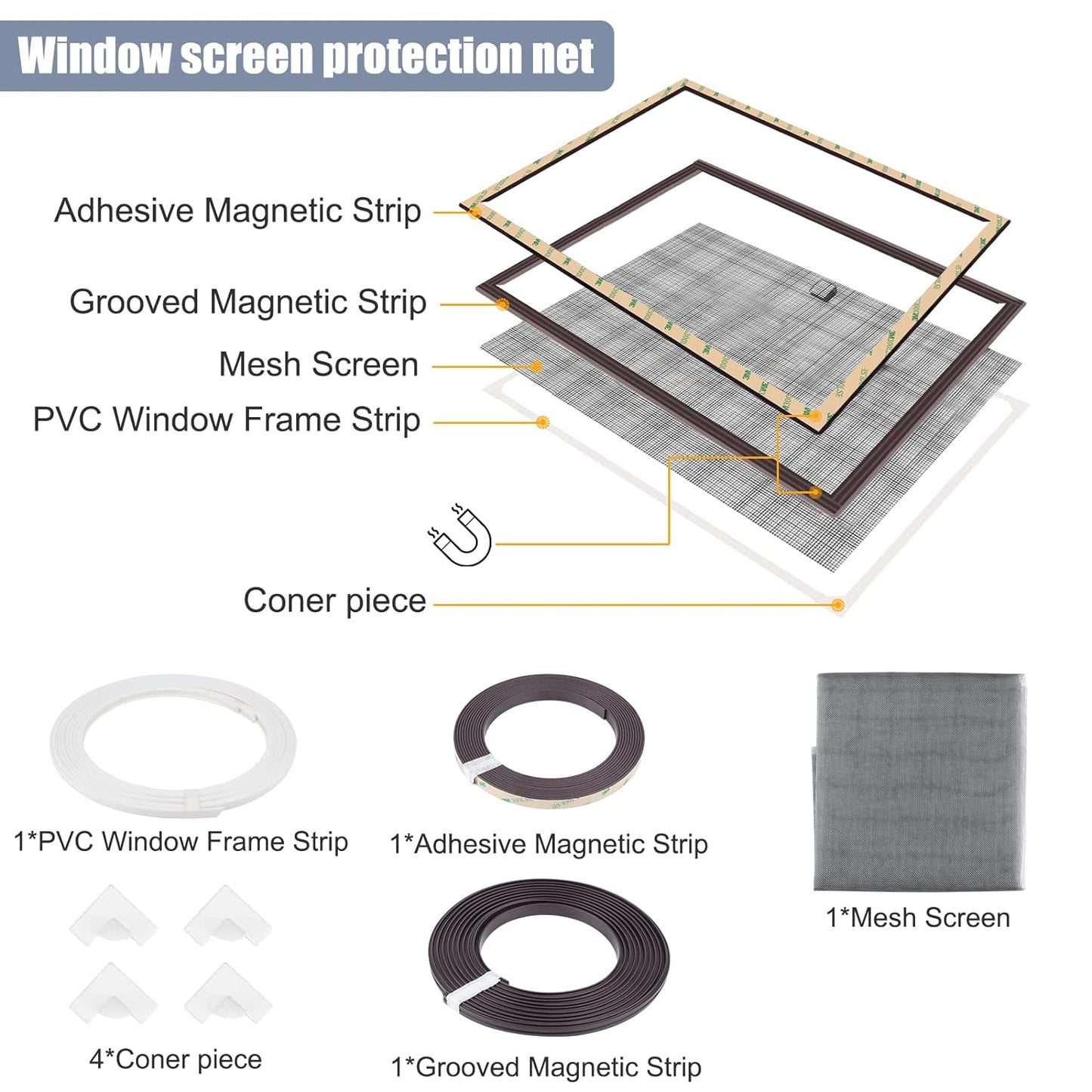 DIY Magnetic Mosquito Net