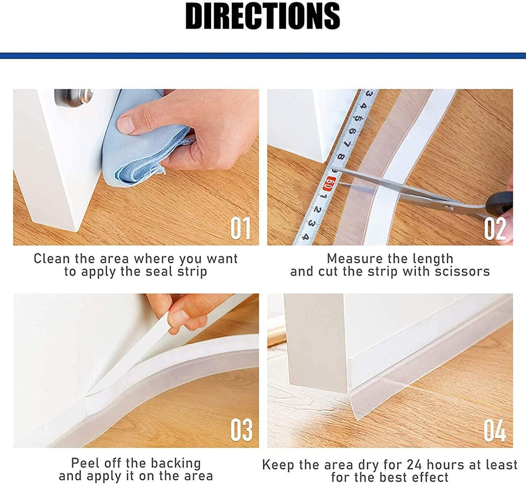PVC Flexible Adhesive Door & Window Seal